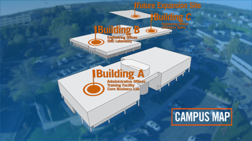 Campus Map of AMS
